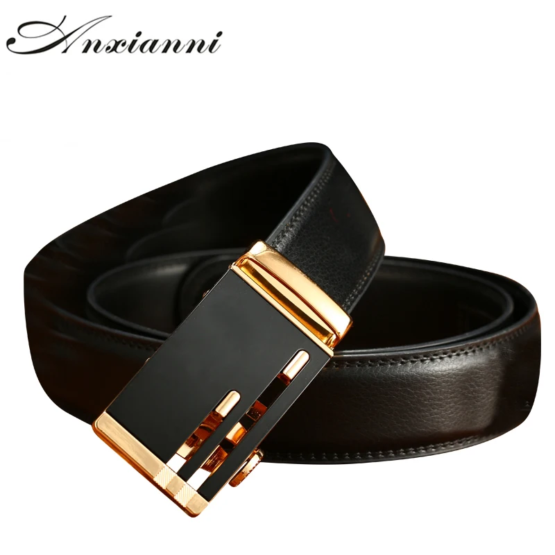 Hot selling Men's Business Alloy Automatic Buckle Unique  Belt Buckles for 3.5cm Ratchet Men belt