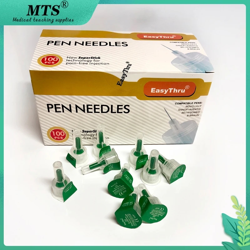 100 шт. 32 г * 4 Диабетическая медицинская стерилизационная ручка игла медицинское