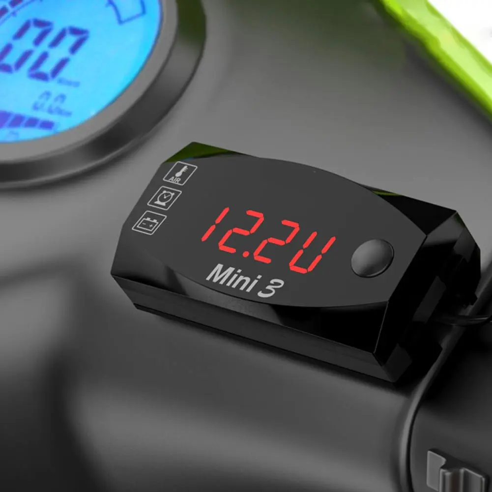 12 В постоянного тока светодиодный цифровой дисплей вольтметр панель измерителя