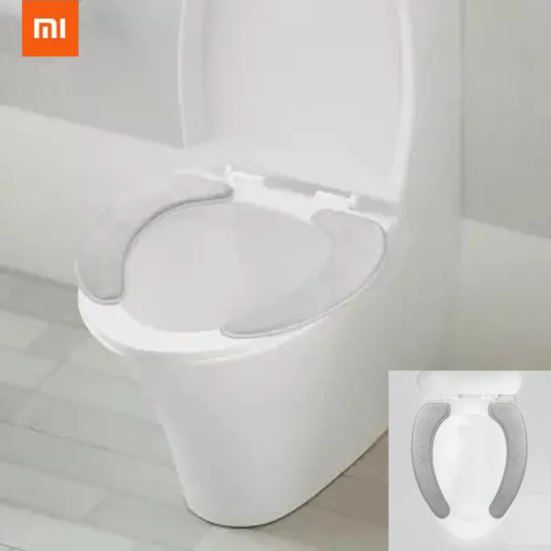 1 пара оригинальный Xiaomi Mijia светильник для унитаза серый выбранный фланелевый