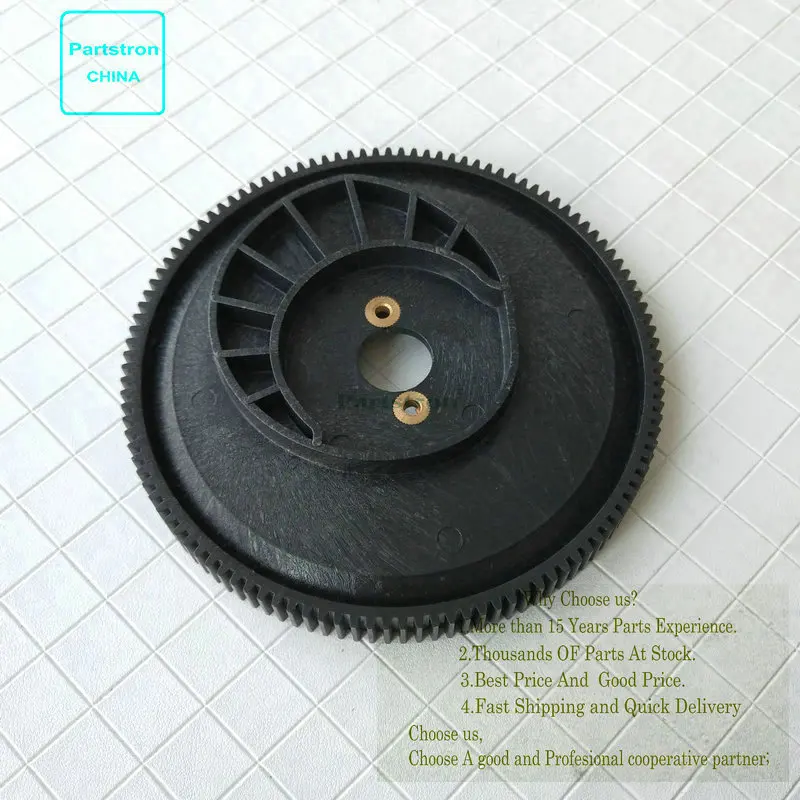 

Parstron Brand Drum Gear A3 N5-F2106 For Duplo DP 430/E 440/E 460/E 2930 2940 Duplicator Parts