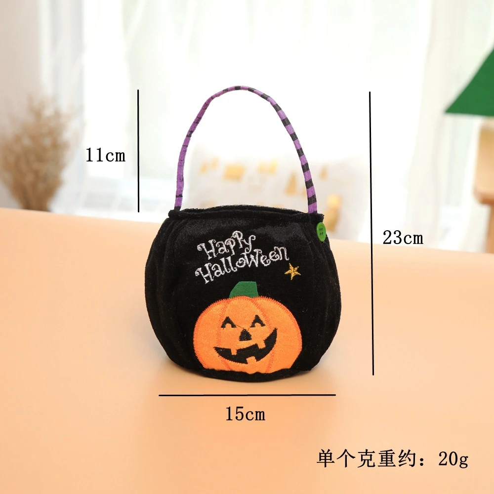 

Creative Halloween Decorative Props Accessories Pumpkin Candy Gift Handbag Toys for Kids Children