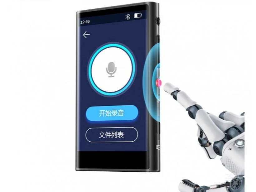 Цифровой музыкальный плеер AIGO M30 Портативный Hi-Fi с сенсорным экраном Bluetooth Mp3 MP4