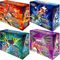 2021 hot sale 360pcs pokemon cards shining fates booster box trading card game collection toys game battle chilling reign gift