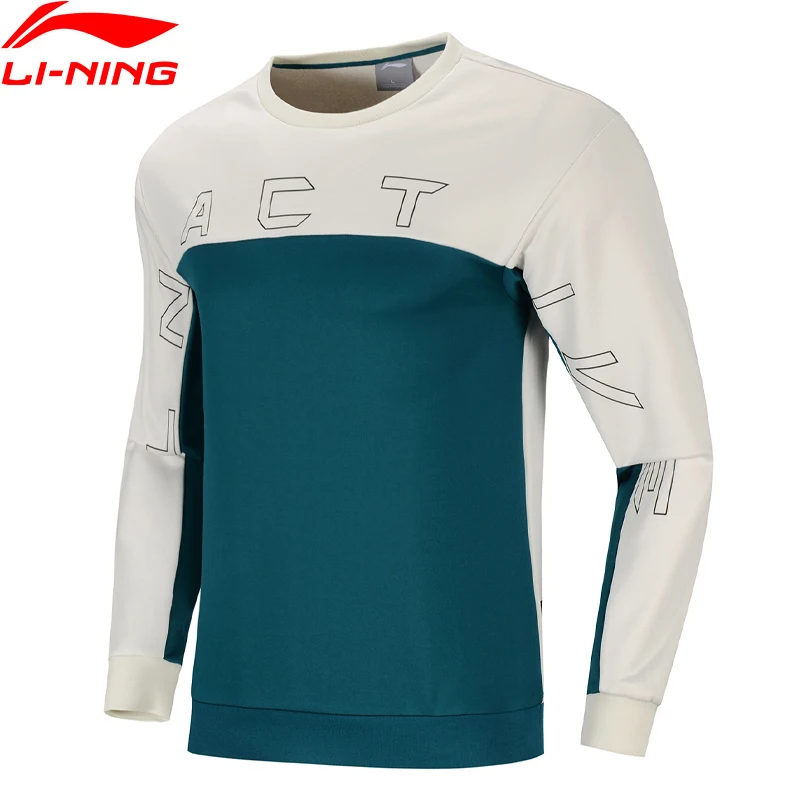 (Break Code) мужской спортивный свитер серии Li Ning удобный трикотажный топ тонкая