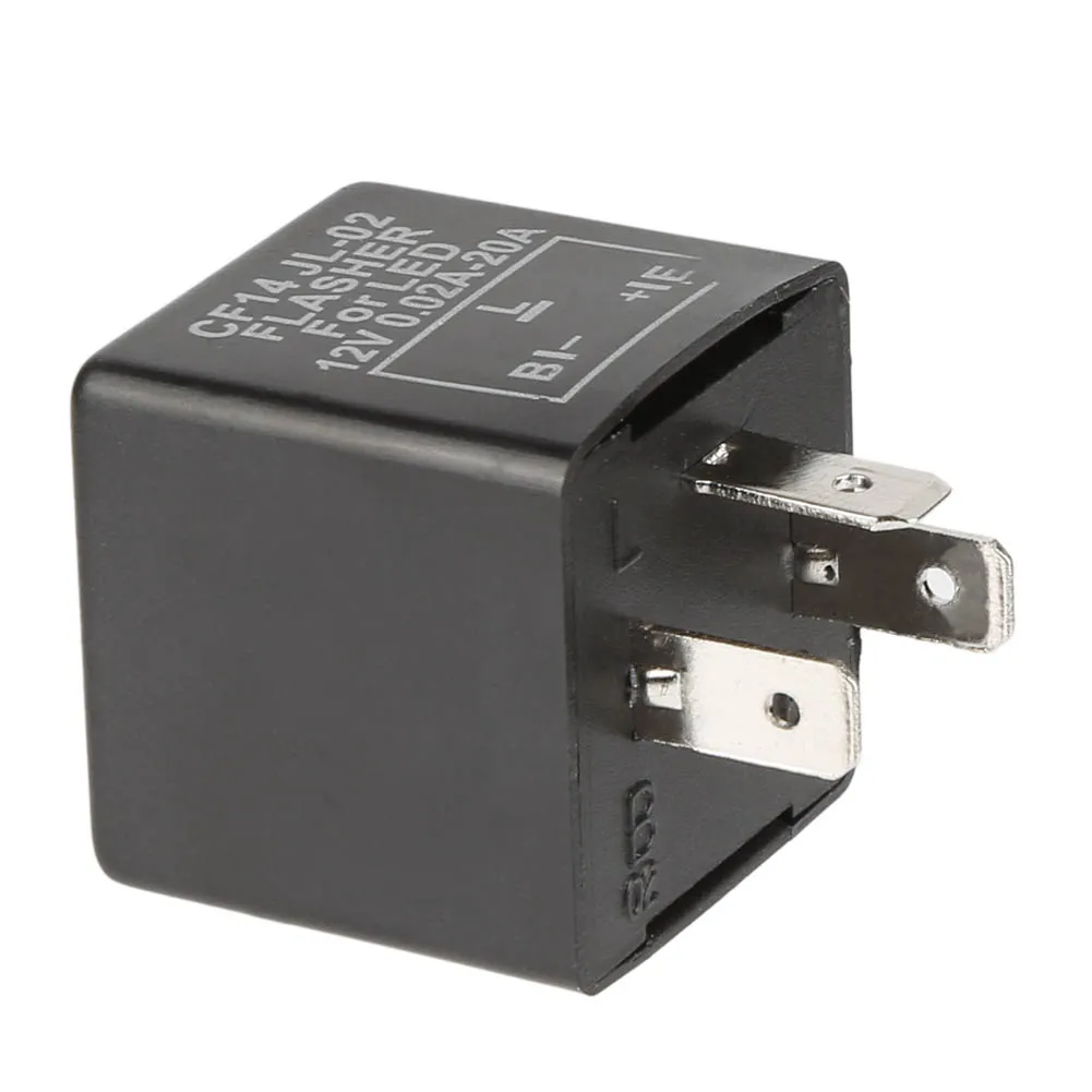 

universal 12V 3 Pin CF-14 JL-02 Motorcycle LED Flasher Blinker Relay Automobile Turn Signal Light Relay motorcycle switch