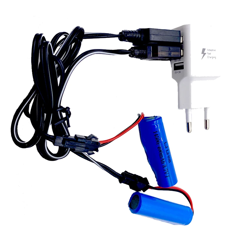 JJRC C2 D828 RC автозапчасти 14500 SM 2P 3 7 В 400 мАч литий ионный аккумулятор USB зарядное