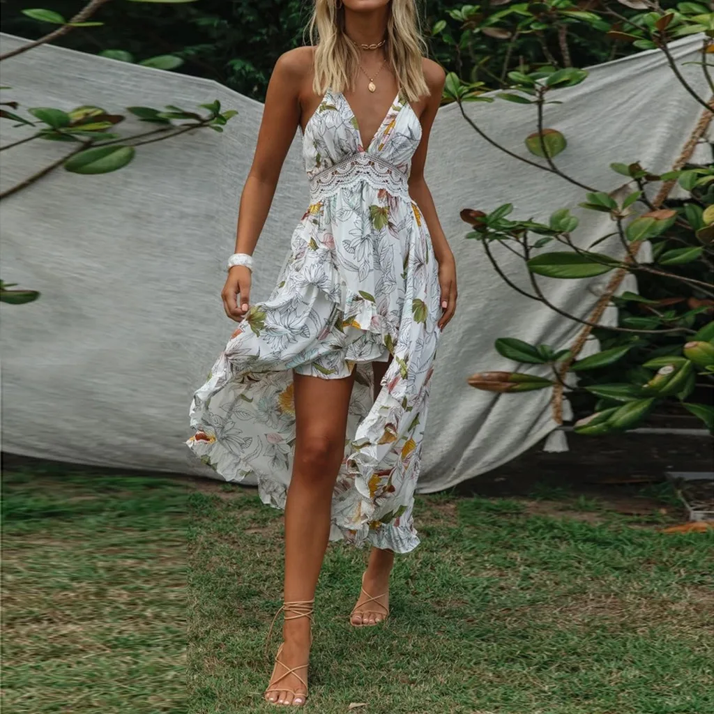 Повседневное облегающее платье с v-образным вырезом гофрированная Длинная