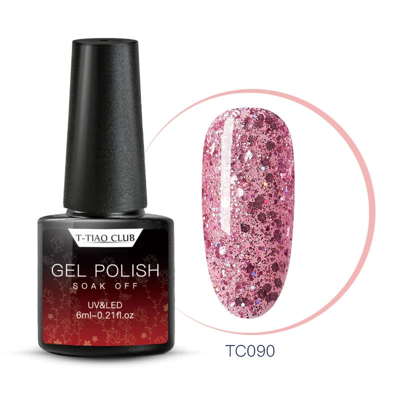 S05805 Блестки для ногтей Гель-лак набор УФ Vernis Полупостоянный матовый верхнее покрытие ногти гель лак дизайн ногтей маникюр гель лак - Цвет: S05805