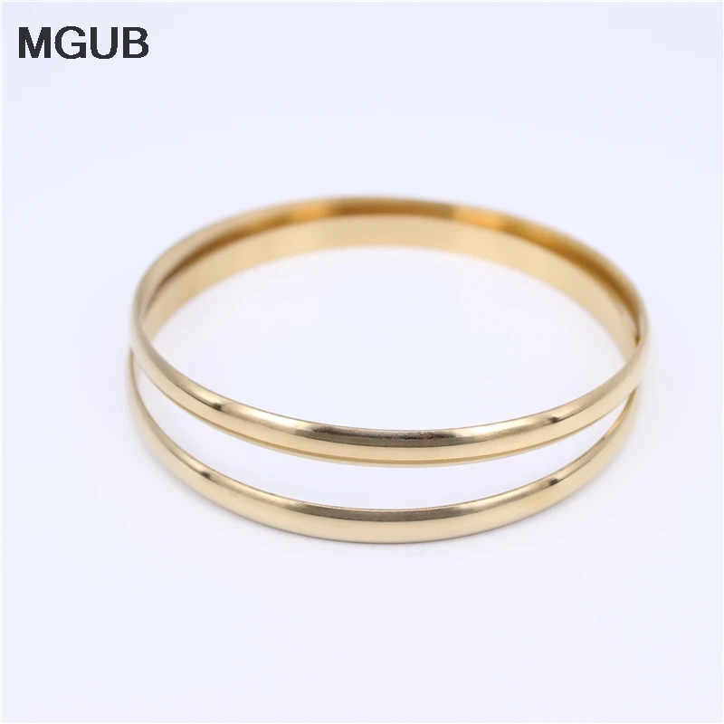 Классические ювелирные изделия из нержавеющей стали Простые разноцветные