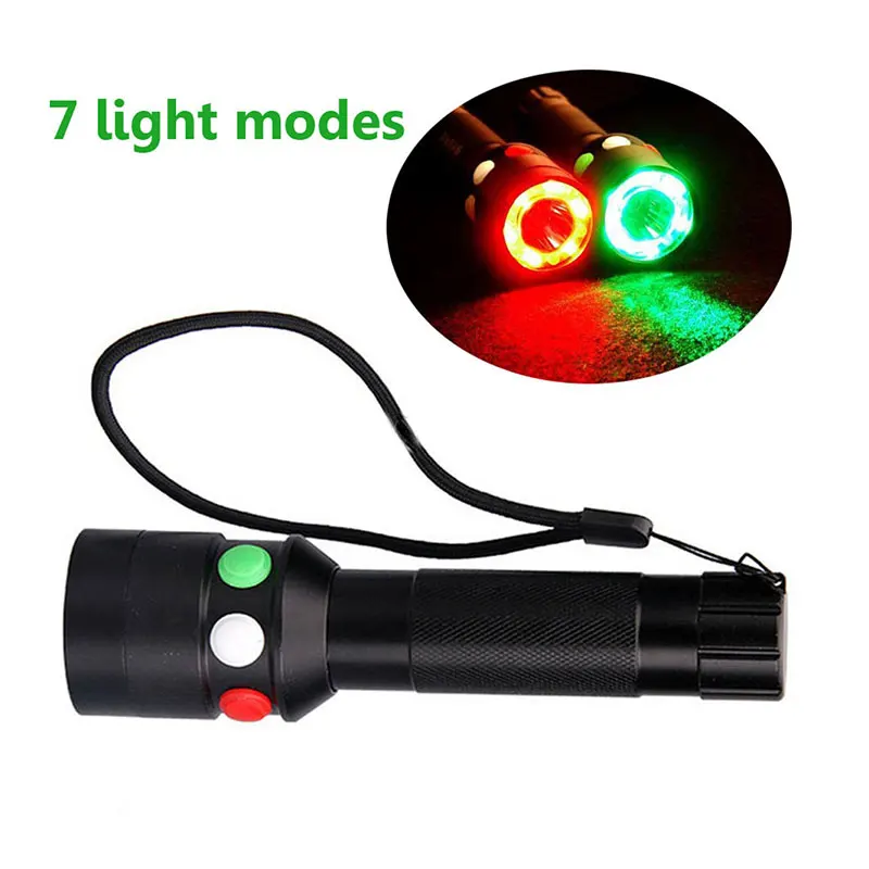 TMWT Белый Красный Зеленый LED триколор Перезаряжаемые железнодорожного сигнальная