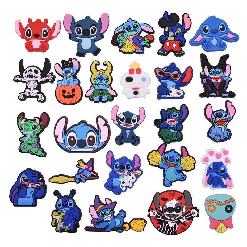 

1pcs Cartoon Kawaii Monster Croc Charms PVC Shoe Charms Shoe Accessories Shoe Buckle Decorations fit Croc JIBZ Kids X-mas Gift
