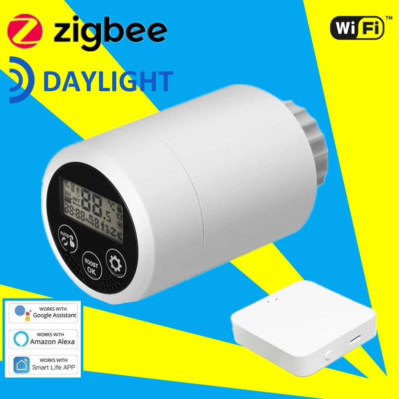 

Термостат DLS ZigBee с поддержкой Alexa и Google Home