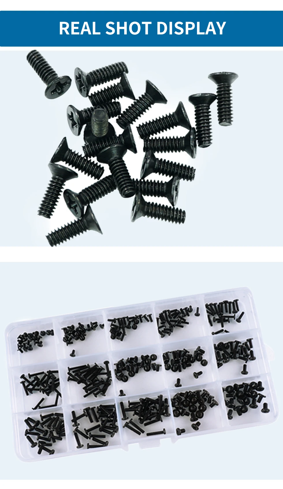 Small Laptop Screws Micro Screwdriver Set Computer Case Assemble Repair Electronic Mini Digital Mechanical Screw Kit M2 M2.5 M3