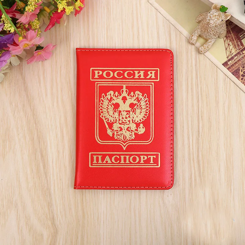 HEQUN Роскошная мягкая обложка для паспорта из искусственной кожи розовая женская