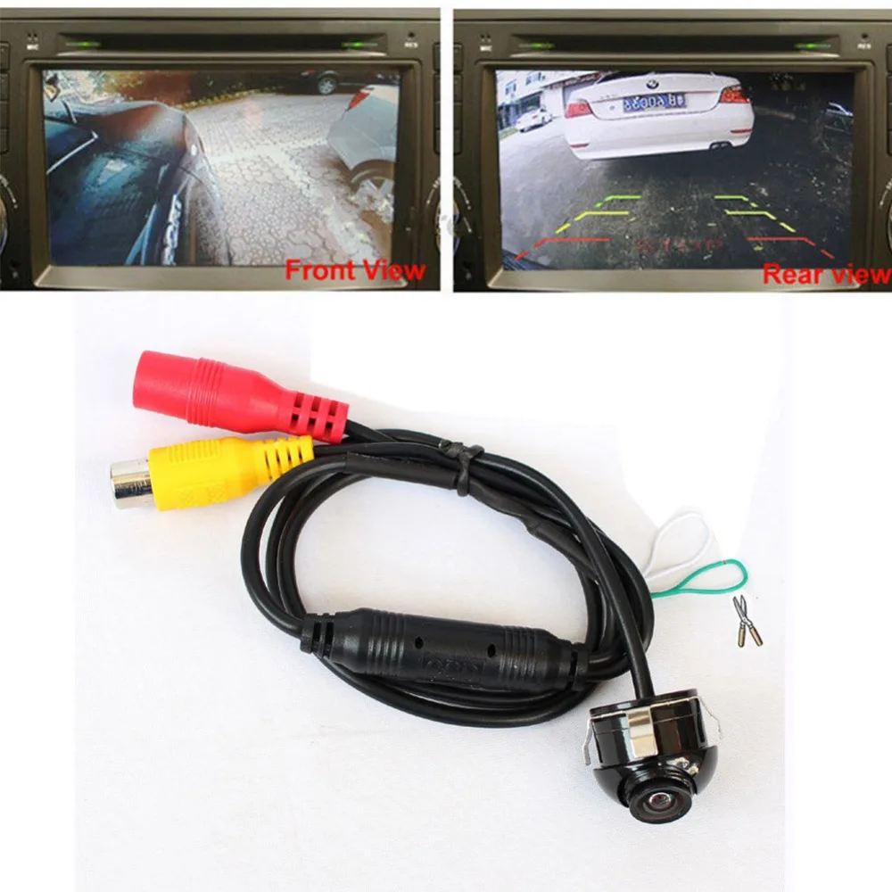 Водонепроницаемая автомобильная парковочная камера заднего вида с поворотом на