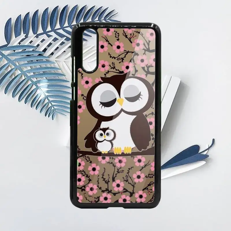 

Animal Cute Cartoon Owl Phone Case For Samsung galaxy S note 8 9 20 10 e lite2019 plus pro ultra Hard PC