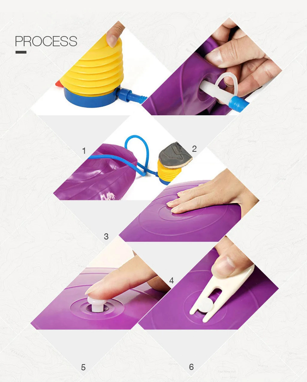 Градиент 75 см тренажерный зал рандомные упражнения гладкий Пилатес фитнес