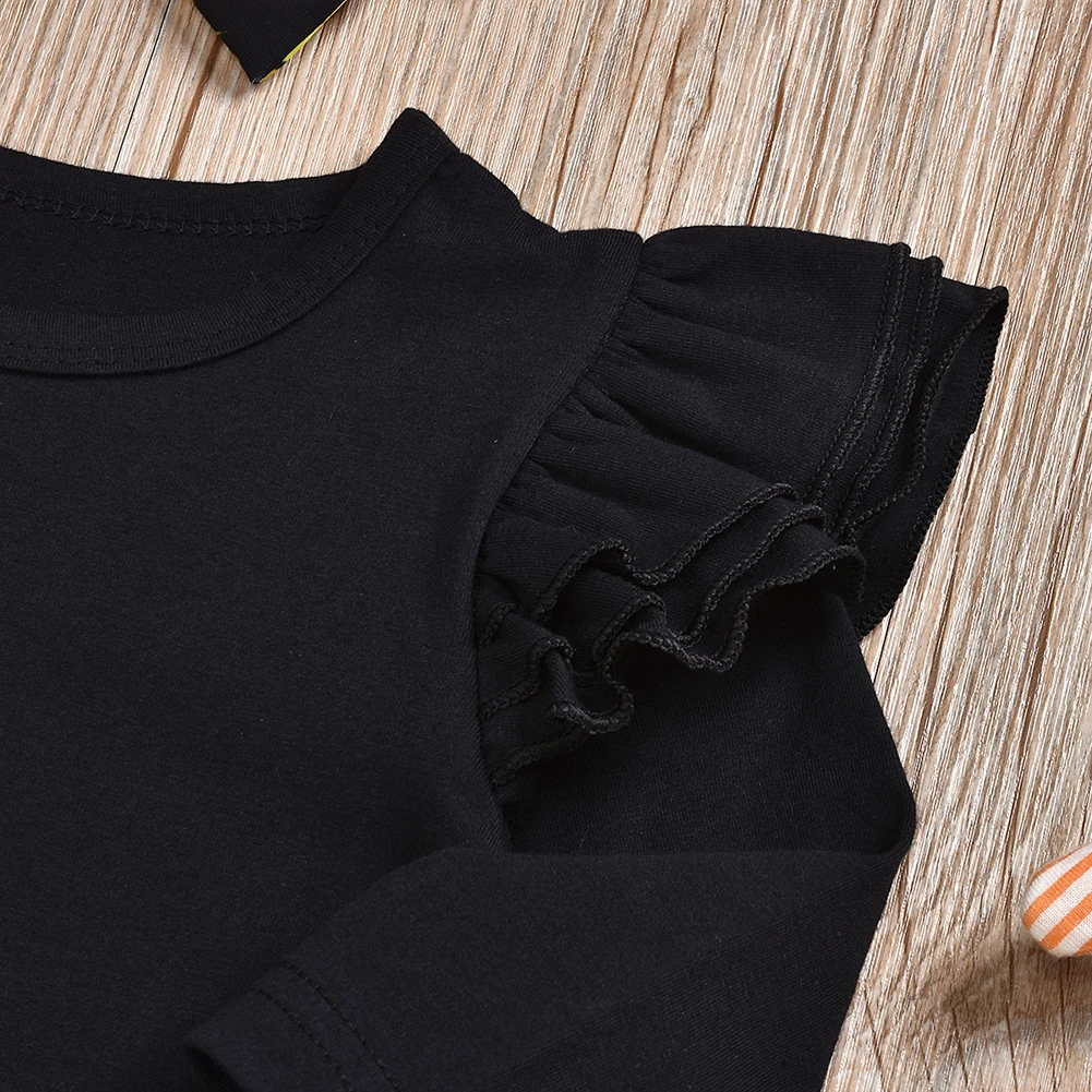 Комплект одежды для маленьких девочек 0-24 месяцев комбинезон + юбка на подтяжках с