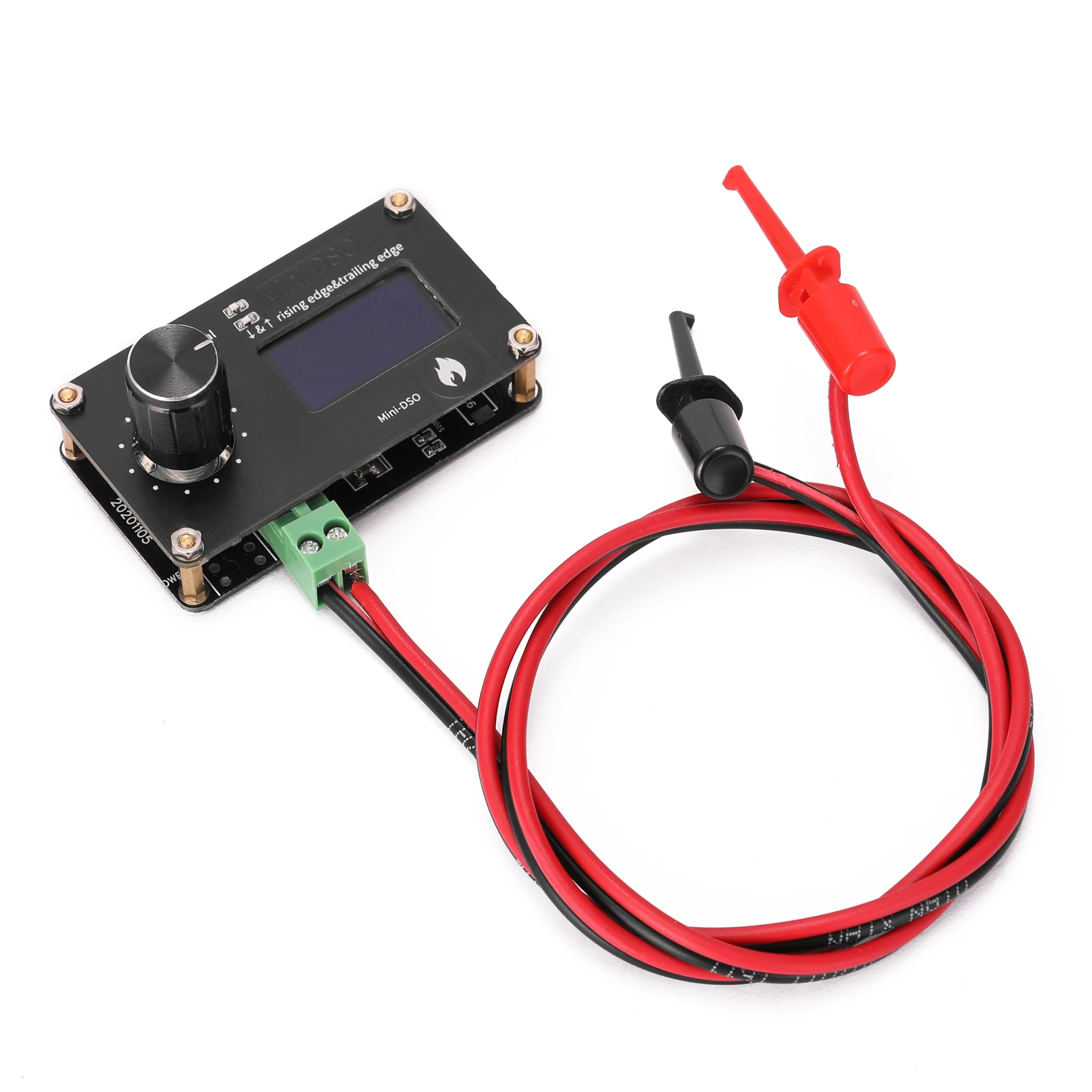 Осциллограф с диагональю 0 96 дюйма и механической кнопкой частота дискретизации