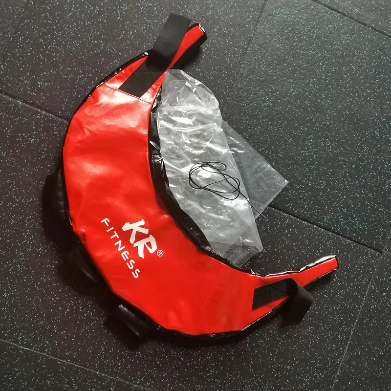 

Empty Sandbags PU Leather For Strength Fitness Boxing Training MMA Exercise Unfilled Sand bag Weight Lifting Bulgarian Power Bag