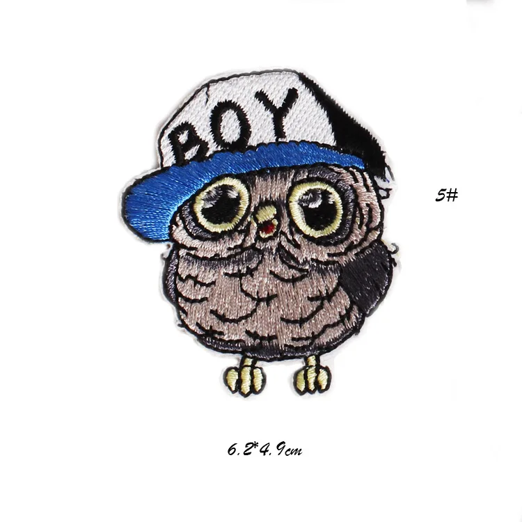 Вышитая искусственная кожа GUGUTREE вышитая аппликация для пальто футболки шляпы