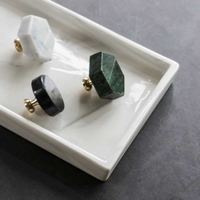 Мраморная ручка/многофункциональные минималистичные ручки шкафа простые