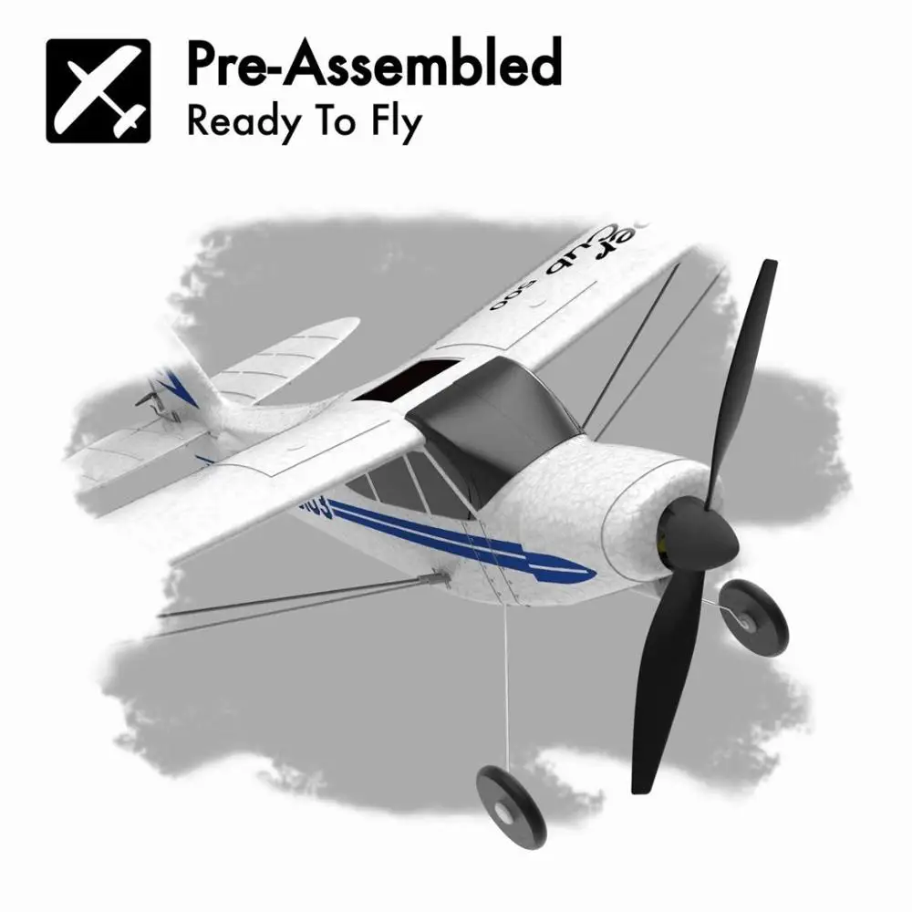 Volantex RC 761 3 Super Cub 500 EPP Самолет RTF с 2 4 ГГц 4CH радио 6 axies гироскоп стабилизатор и