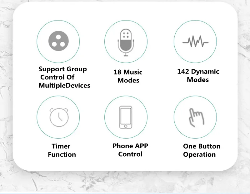 WS2812B WS2811 bluetooth-контроллер для адресуемых Светодиодные ленты светильник SMD 5050