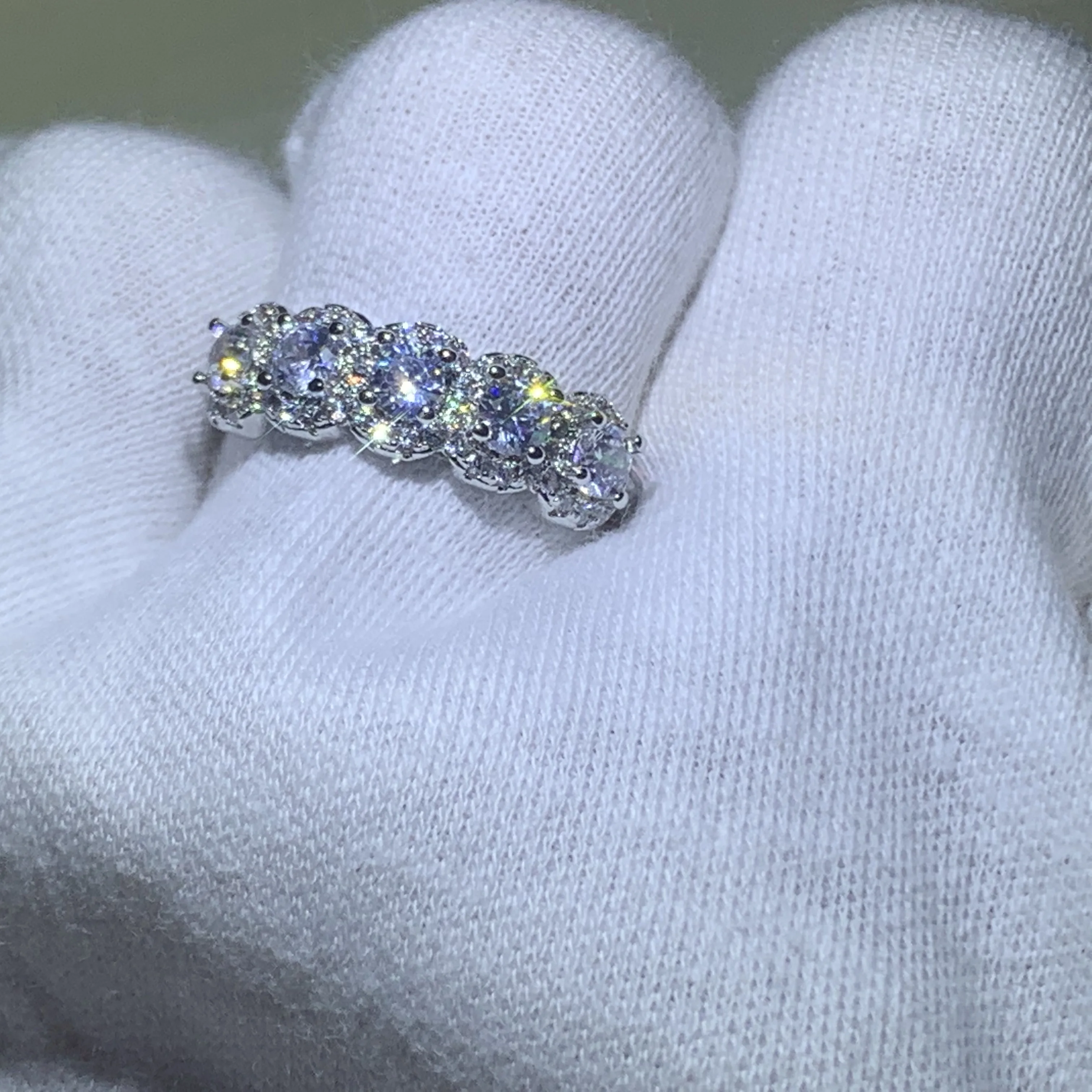 Женское Обручальное Кольцо Boho роскошное кольцо из стерлингового серебра 925 пробы