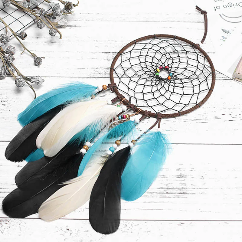 Новый оригинальный кулон ручной работы синий и белый цвет свадебное украшение