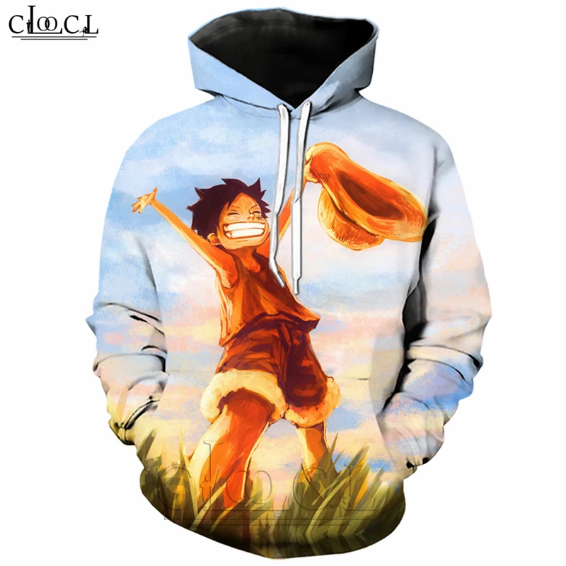 Классическая футболка с героями Аниме One Piece забавная спортивная одежда Luffy 3D