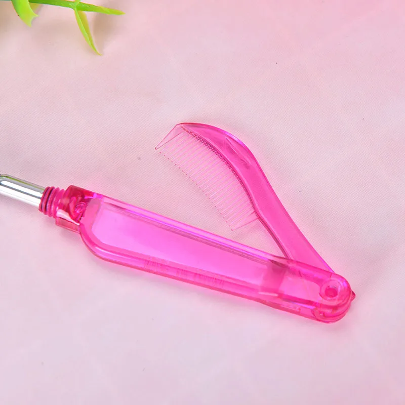 

2022 1Pc Antibacterial Foldable Double-headed Eyelash Comb Beauty Makeup Tool Mascara Wands Applicator Wand Brushes
