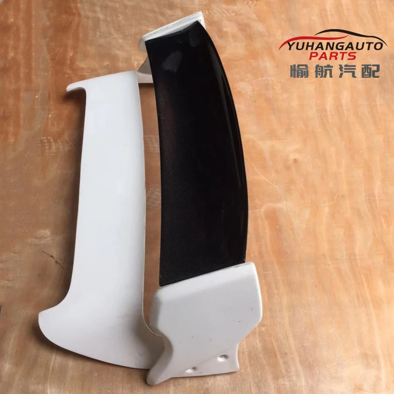 Voor 2008-2014 Impreza WRX STI GRB varis stijl Achterspoiler Glasvezel met koolstofvezel mes | Автомобили и мотоциклы