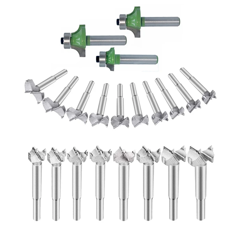3 шт 8 мм Уголок Круглый над для вырезания гребней и пазов 18 Pcs15-40Mm ДЕРЕВООБРАБОТКА