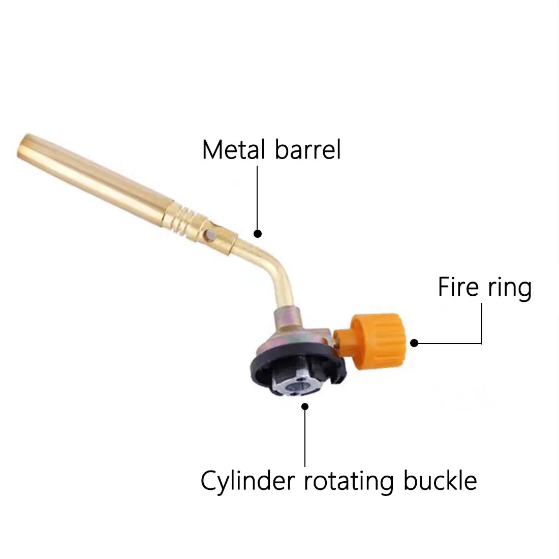 

Butane Burner Welding Gas Torch Flame Gun Welding Equipment Brazing Flamethrower Outdoor Camping BBQ Portable Soldering Heat Gun