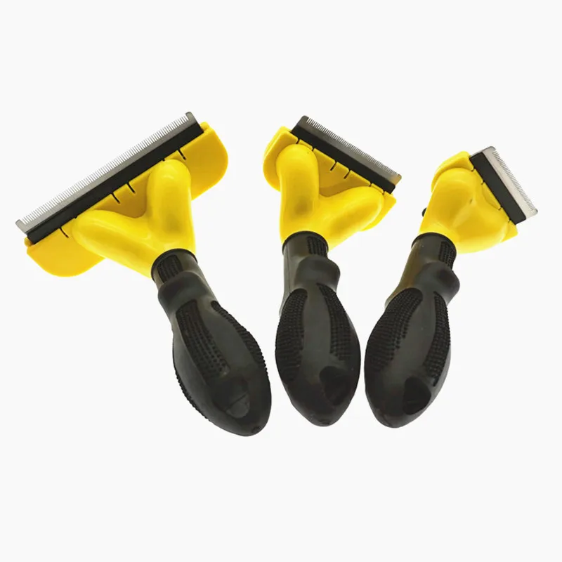 Расческа для вычесывания домашних животных щетка груминга собак и кошек