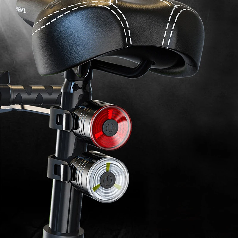 Светильник фара, передняя фара велосипеда, задняя фара, предупреждающий фонарь для велосипедной безопасности, фонасветильник, водонепрони...