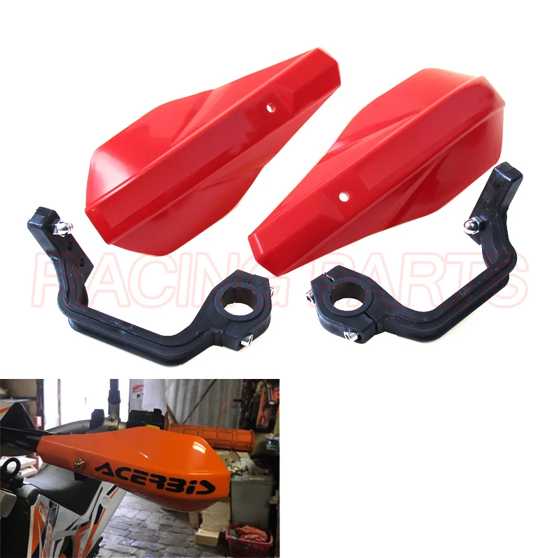 

NEW Plastic 7/8" 22mm & 1-1/8 28mm Handlebar Handguard Motorcycle Dirt Bike Motocross MX Supermoto WRF ATV Quad RMZ