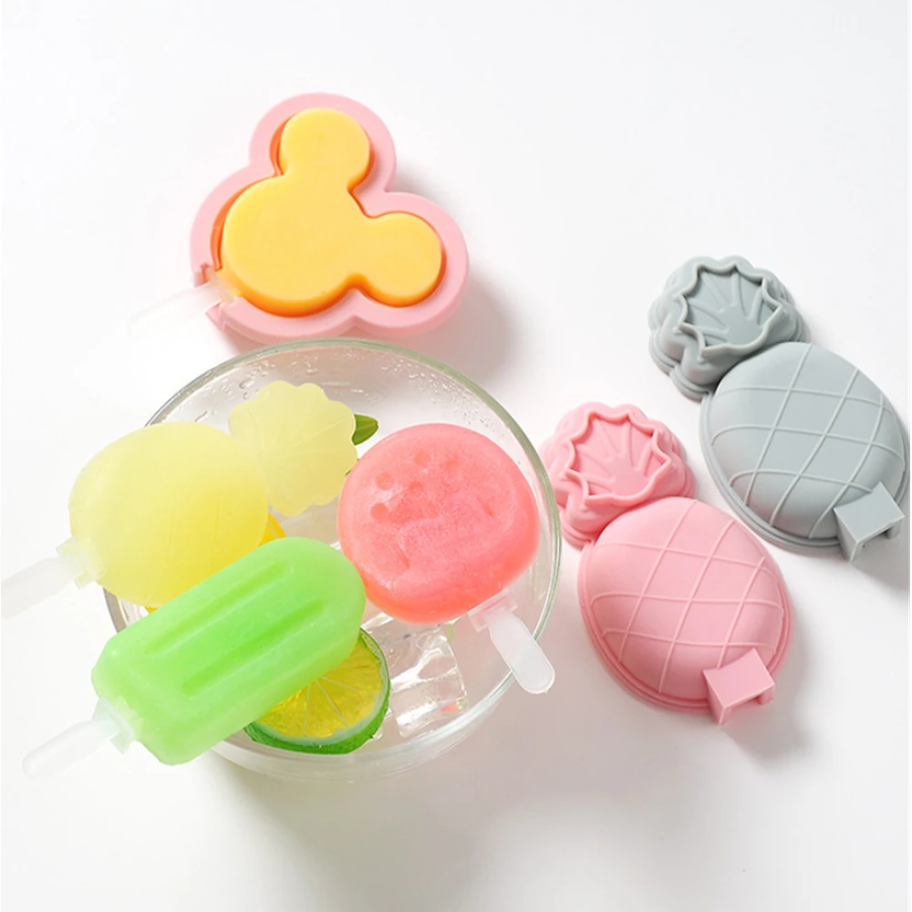Форма для фруктового льда силиконовая форма в форме фруктов приготовления