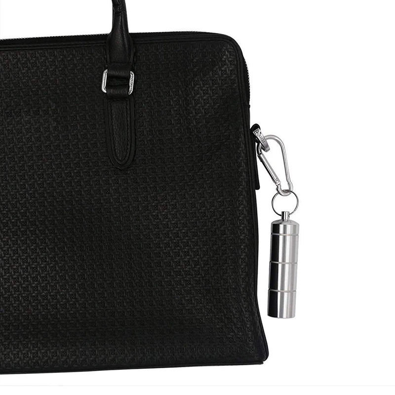 1 шт. уличный Портативный Карманный чехол для таблеток Серебряный лекарств