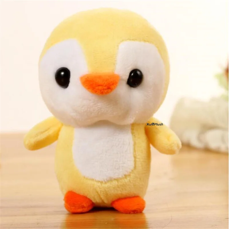 4 цвета прибл. Sweet 12 см Плюшевая игрушка в виде пингвина брелок подарок|plush toys|stuffed