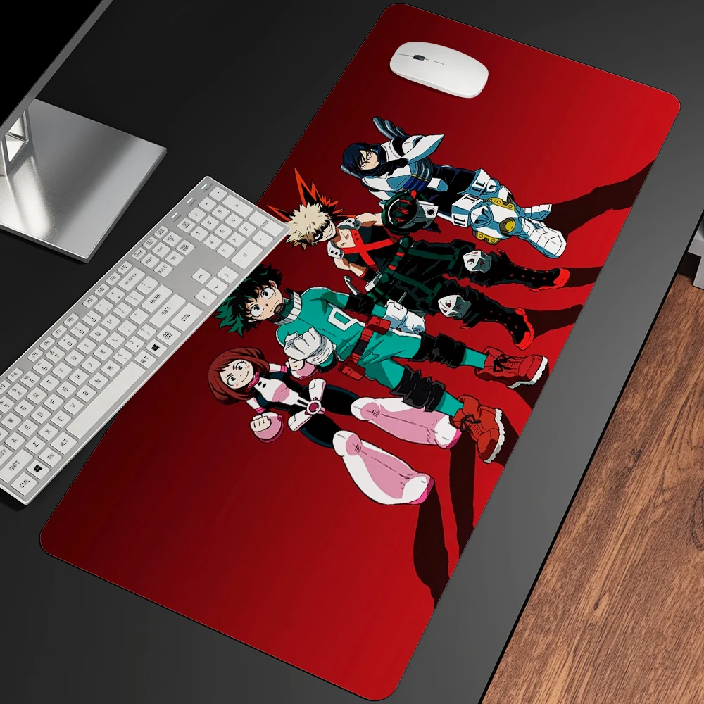 

Красивый большой игровой Настольный коврик с милым принтом аниме-ПЭД, компьютерный игровой коврик для мыши, коврики для клавиатуры компьют...
