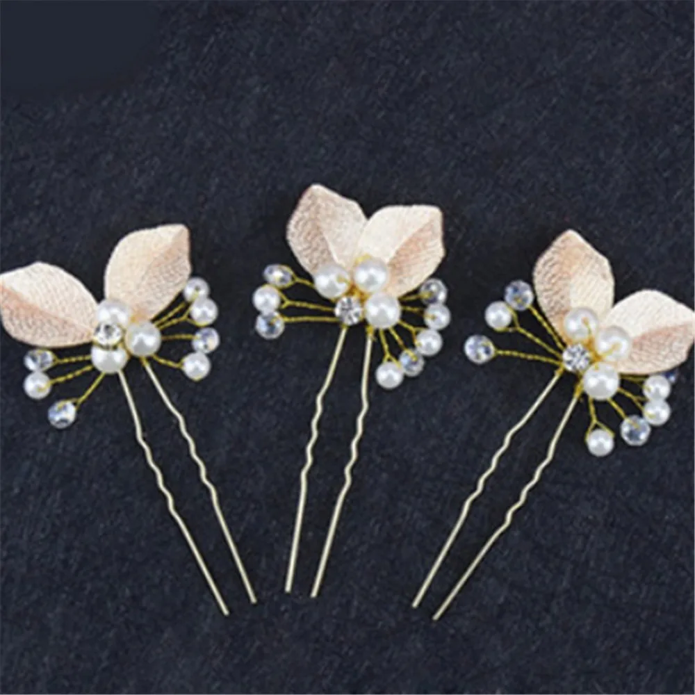 Высококачественные Аксессуары для невесты металлическая скользящая Расческа с