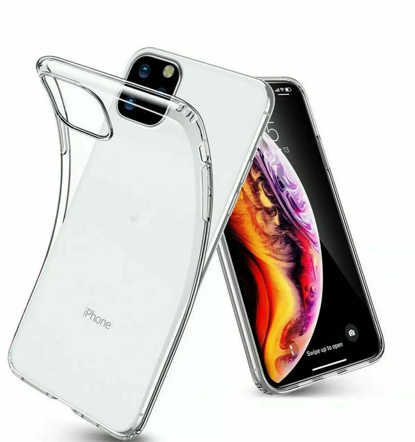 Чехол для iPhone SE 2020 ультратонкий прозрачный силиконовый чехол телефона IPhone 8 5 5S 6 6s
