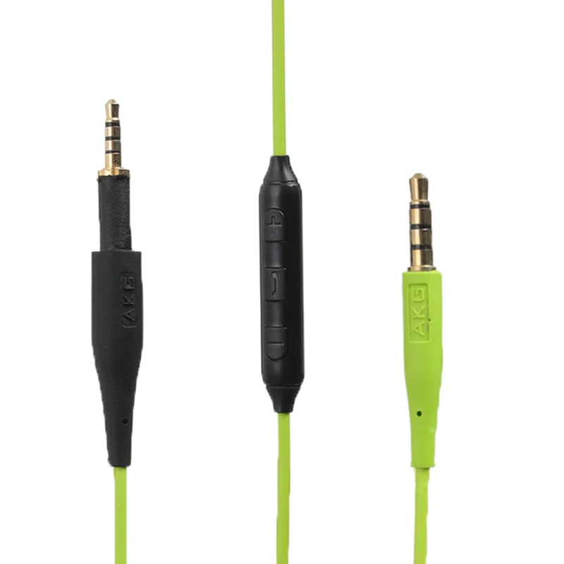 3 5 мм штекер 2 Мужской Hi Fi аудиокабель кабель замена кабеля наушников с микрофоном