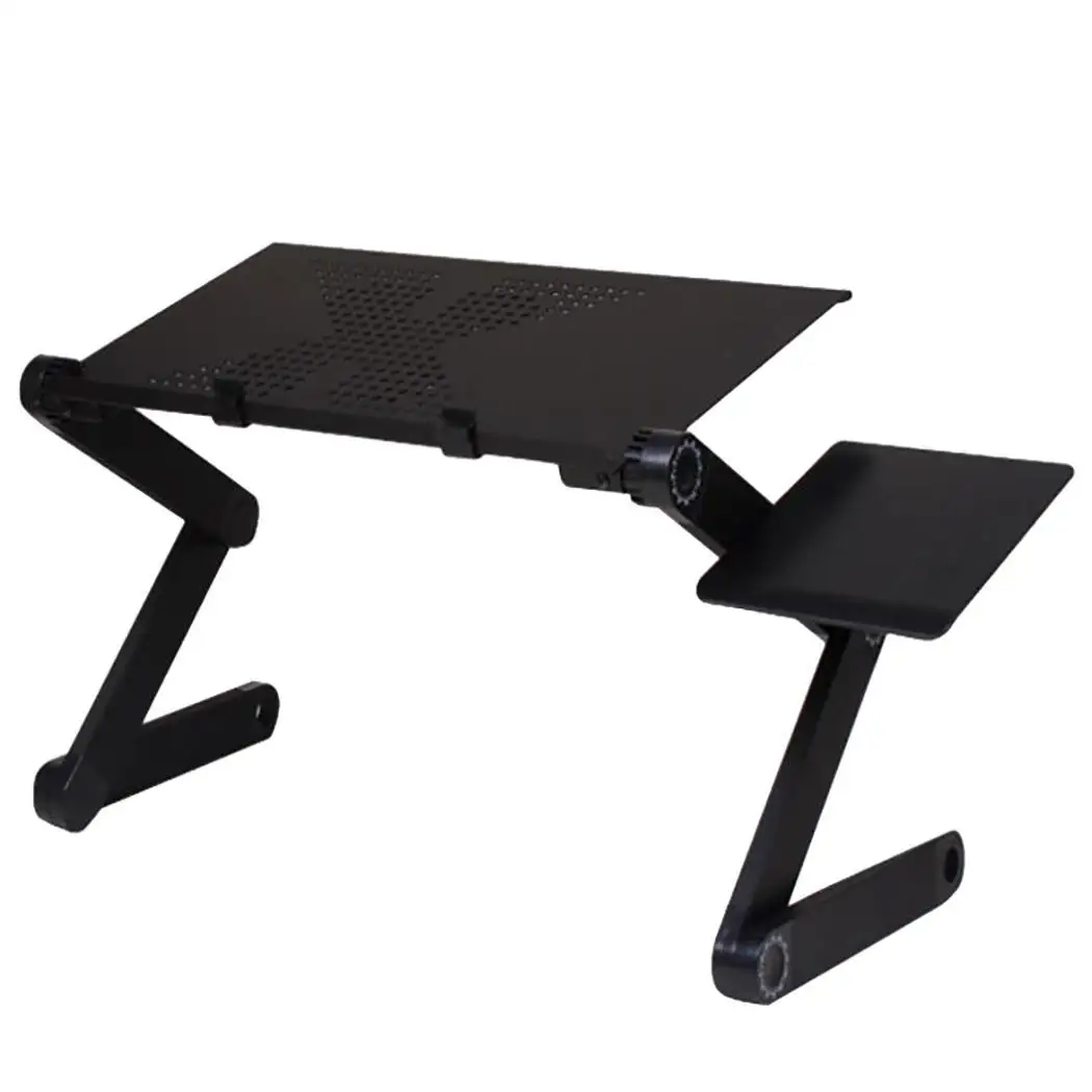 Портативная регулируемая алюминиевая настольная подставка для ноутбука стол с