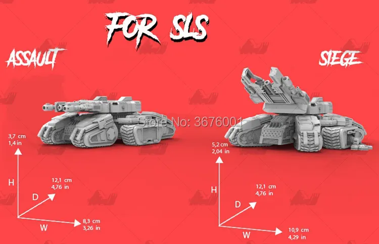 Siege Tank Цифровой 3D Печатный файл для ЧПУ резьба рельеф Гараж Комплект модель ЧПУ роутер STL формат GK T0028