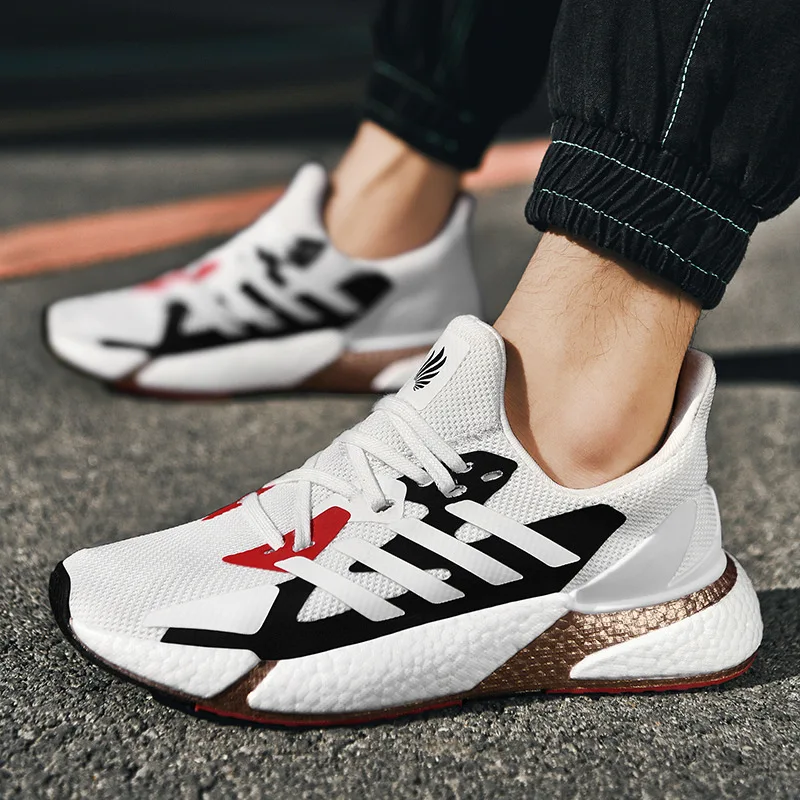 Men Running Shoes No-slip High Quality Male Casual White Shoes Hard-wearing Sports and Leisure Autumn 2021 New Mens Sneakers