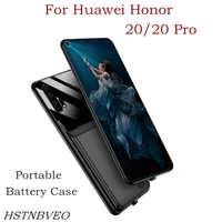 hstnbveo portable battery charger cases for huawei honor 20 external powerbank charging power case for honor 20 pro battery case